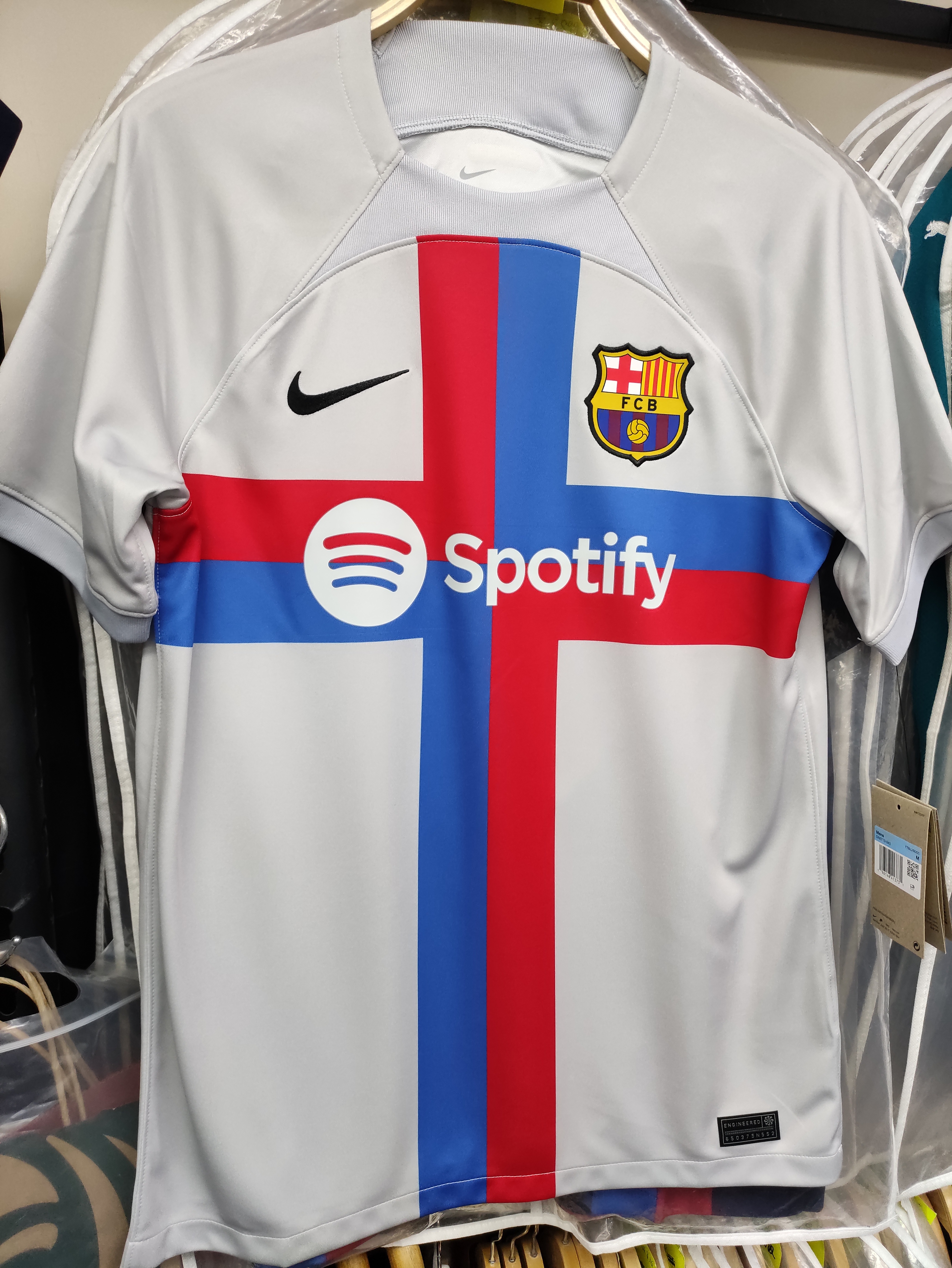 22-23巴塞隆拿二客球迷版球衣