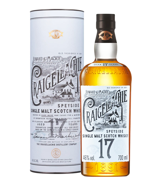 Craigellachie 17 Years Old Single Malt Whisky 700mL