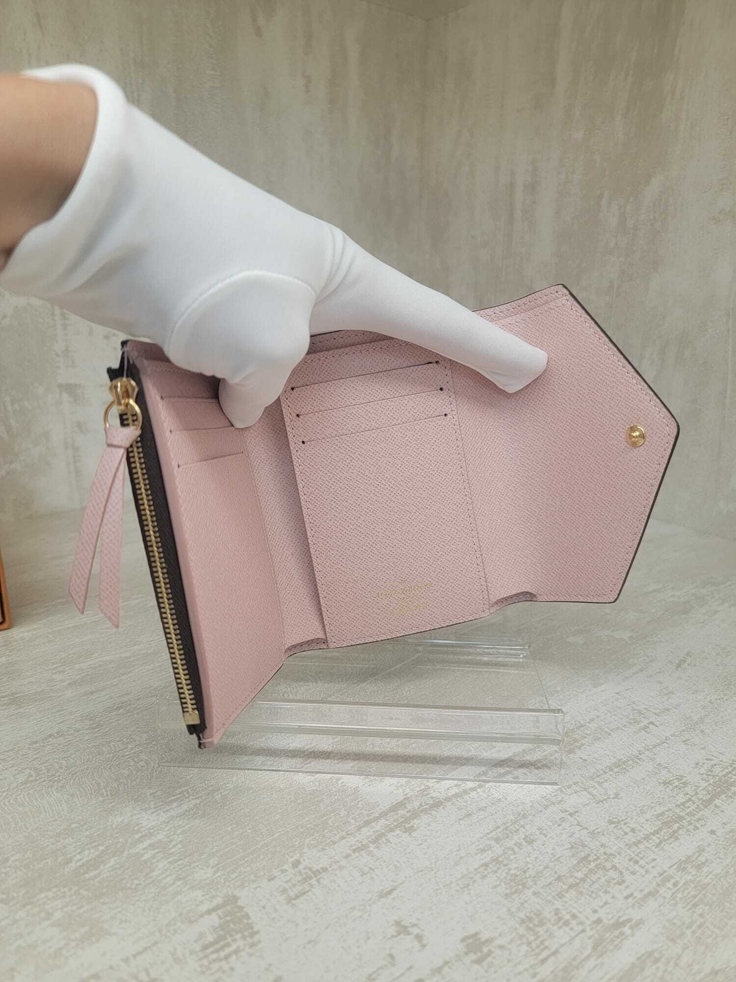 LV VICTORINE wallet M62360 粉紅