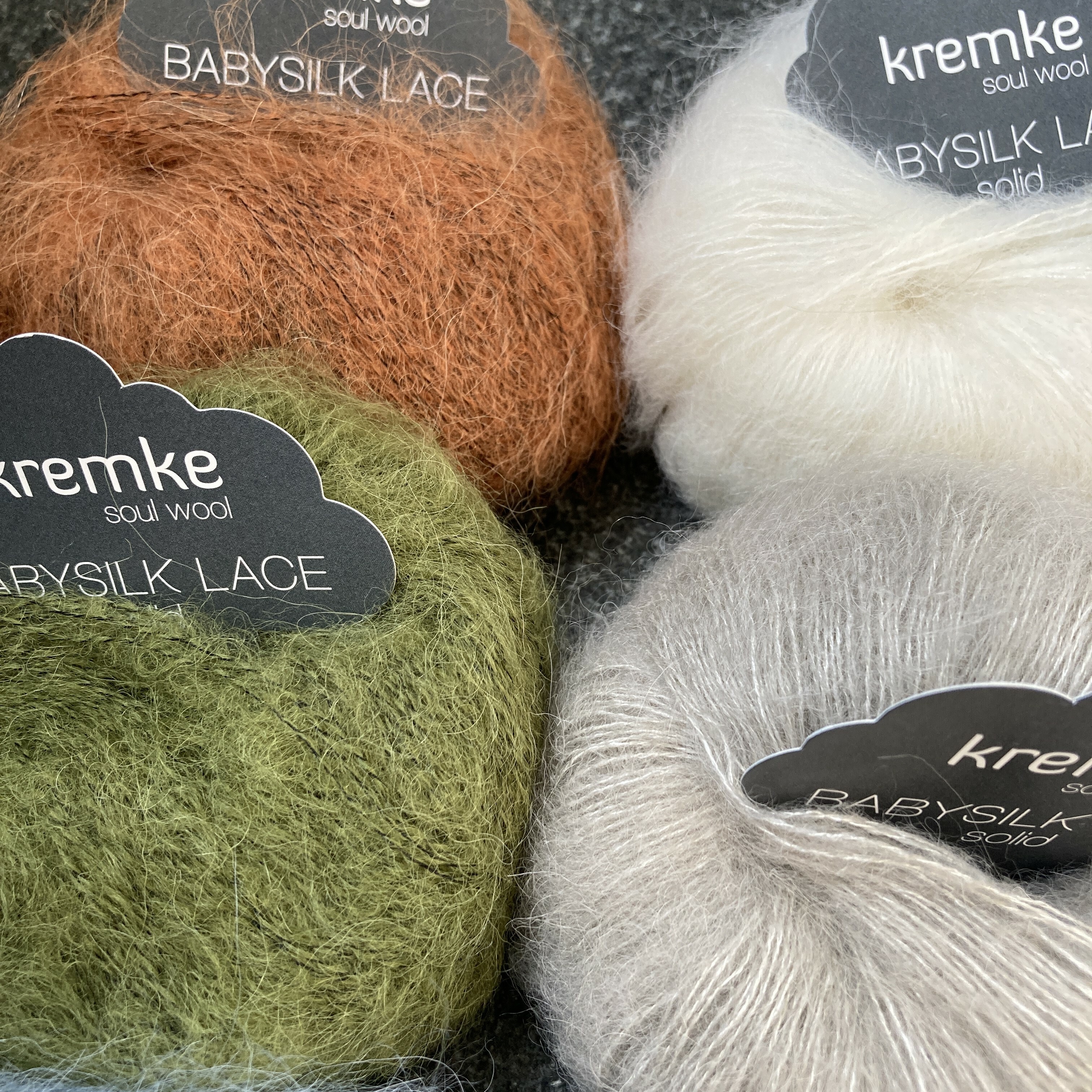 [Kremke Soul Wool] BABY SILK LACE 羊駝蕾絲線