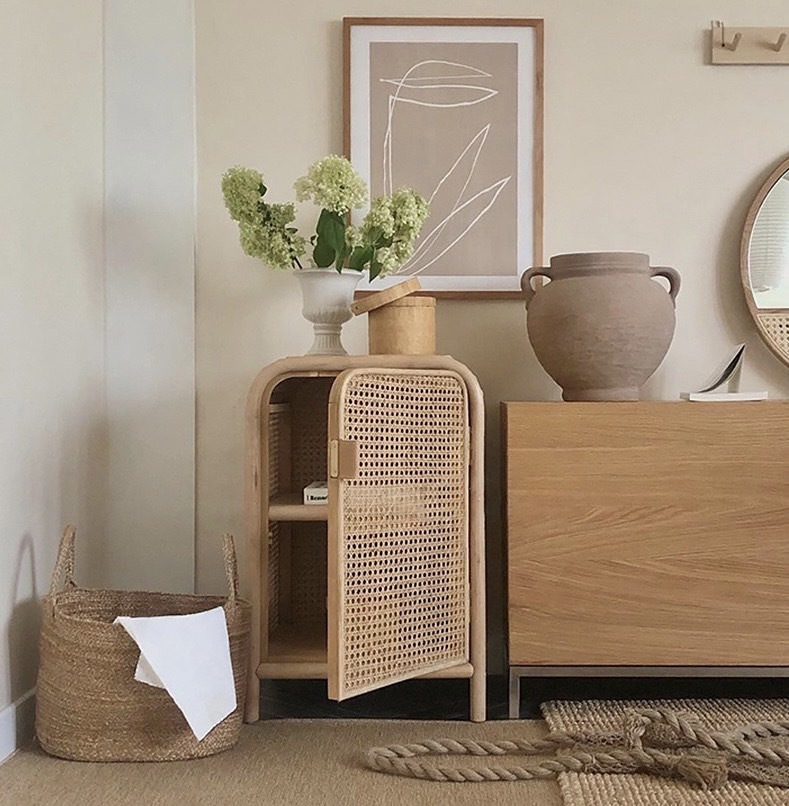 《1015》藤編儲物櫃