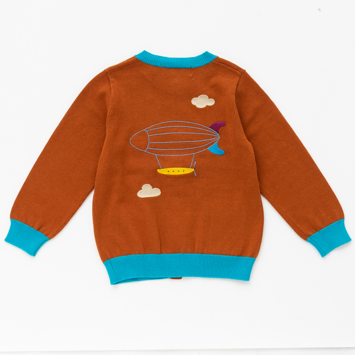 〖 Ami Amie 〗咖啡宇宙船開襟外套