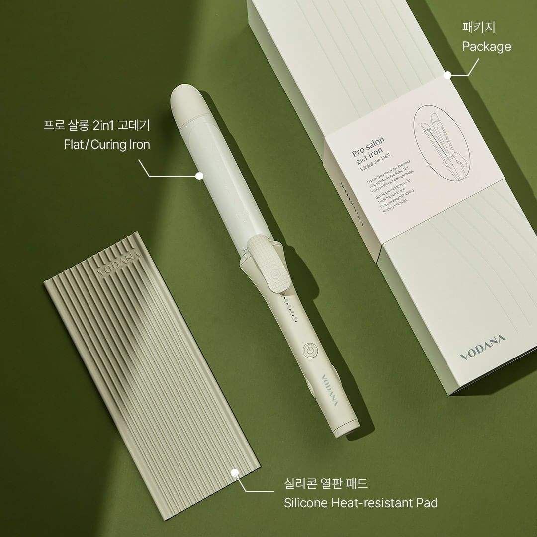 [ VODANA ] Pro Salon 2in1 Iron