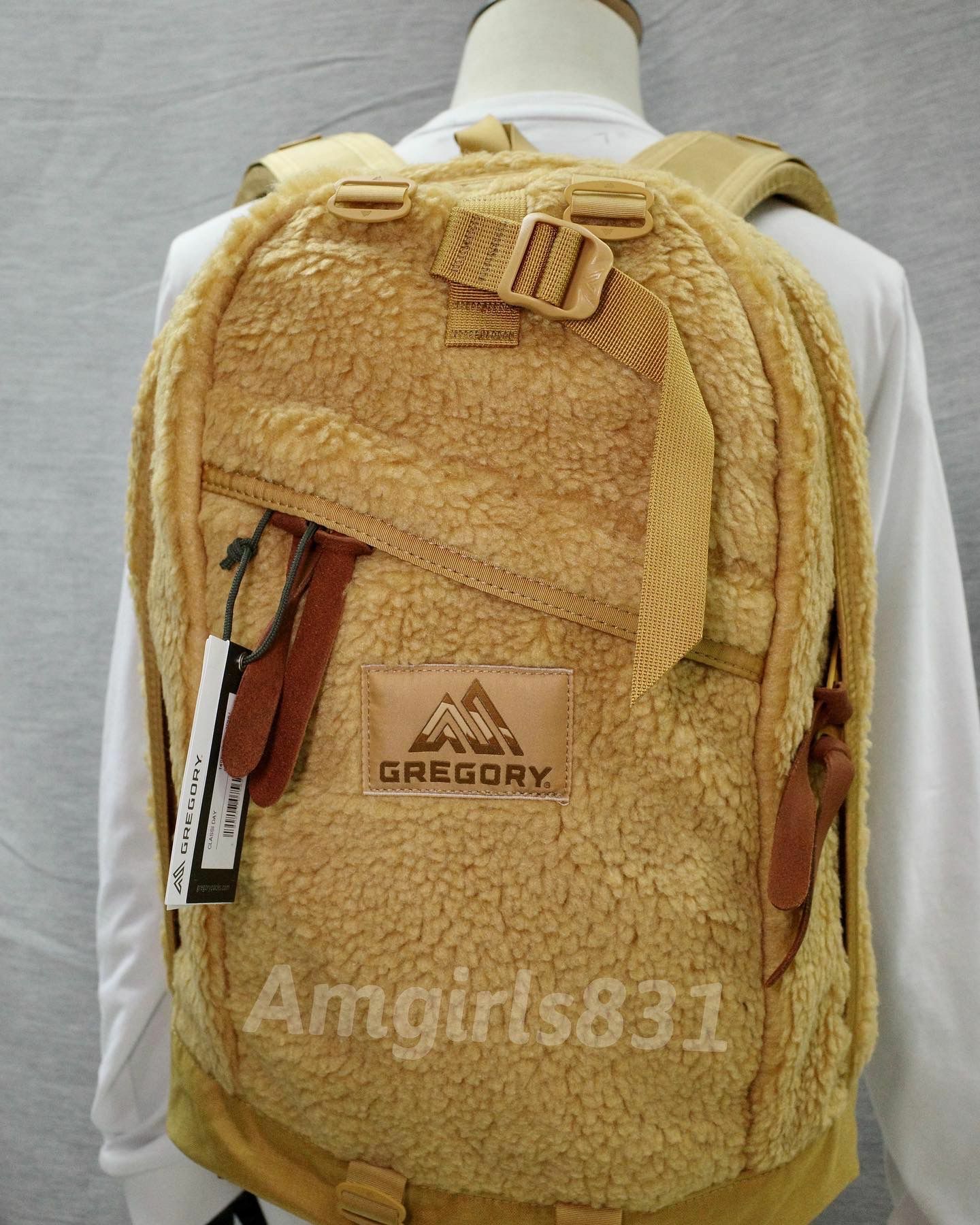 Gregory day pack Meh Brown 搖粒絨