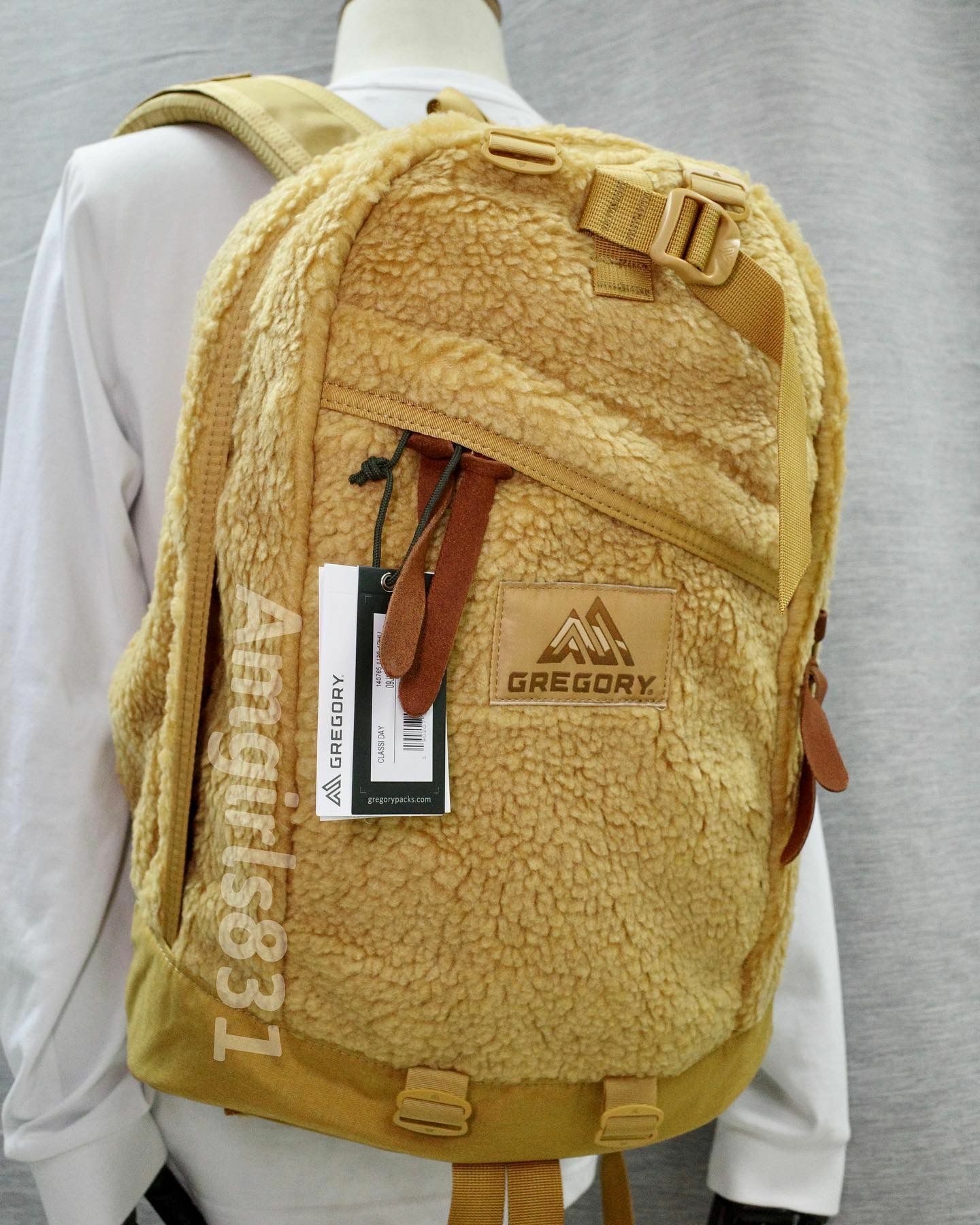 Gregory day pack Meh Brown 搖粒絨