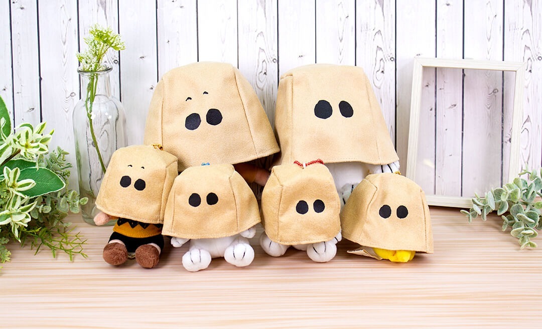 現貨┃Snoopy Peanuts 紙袋蒙面 史努比 查理 歐拉夫 糊塗塔克 吊飾 娃娃