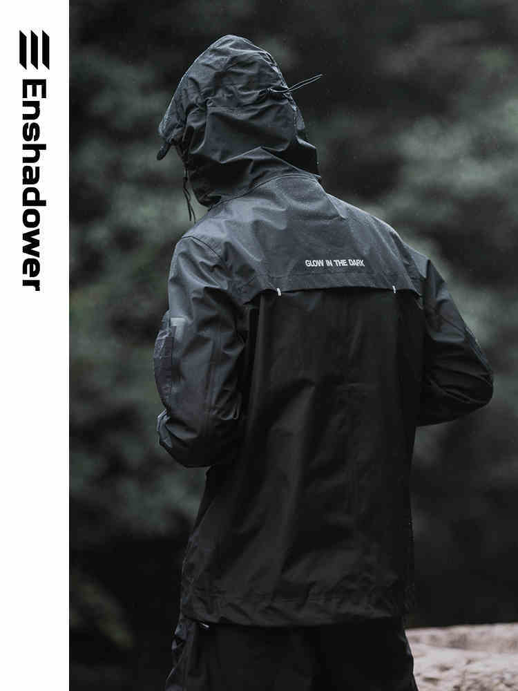 ENSHADOWER 隐蔽者 斜拉鍊壓膠三合一機能衝鋒衣