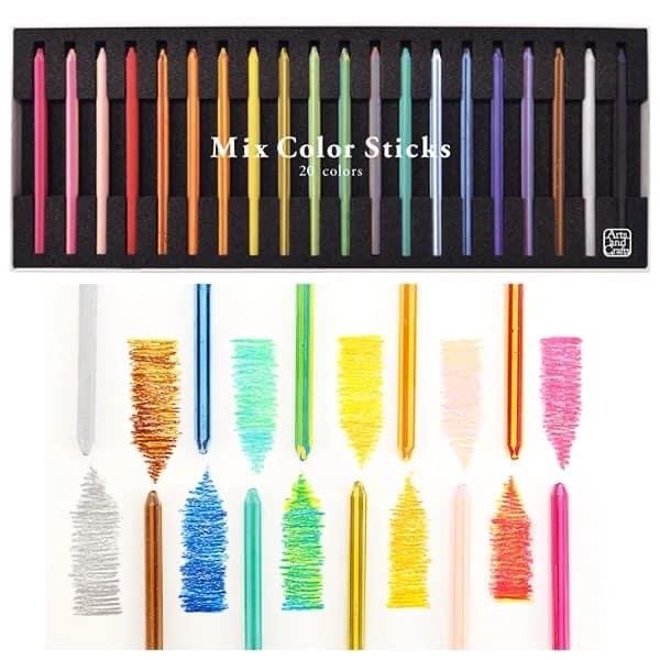 Arts and Crafts 粗 5.15mm 混色色鉛筆 組合/單支｜KOKUYO 日本