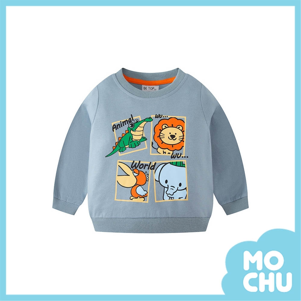 四格動物世界圓領衛衣(兩色)