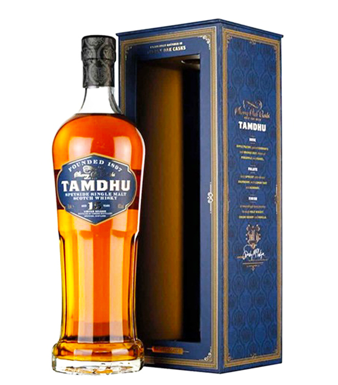 Tamdhu 15 Years Sherry Cask Single Malt Whisky 700mL