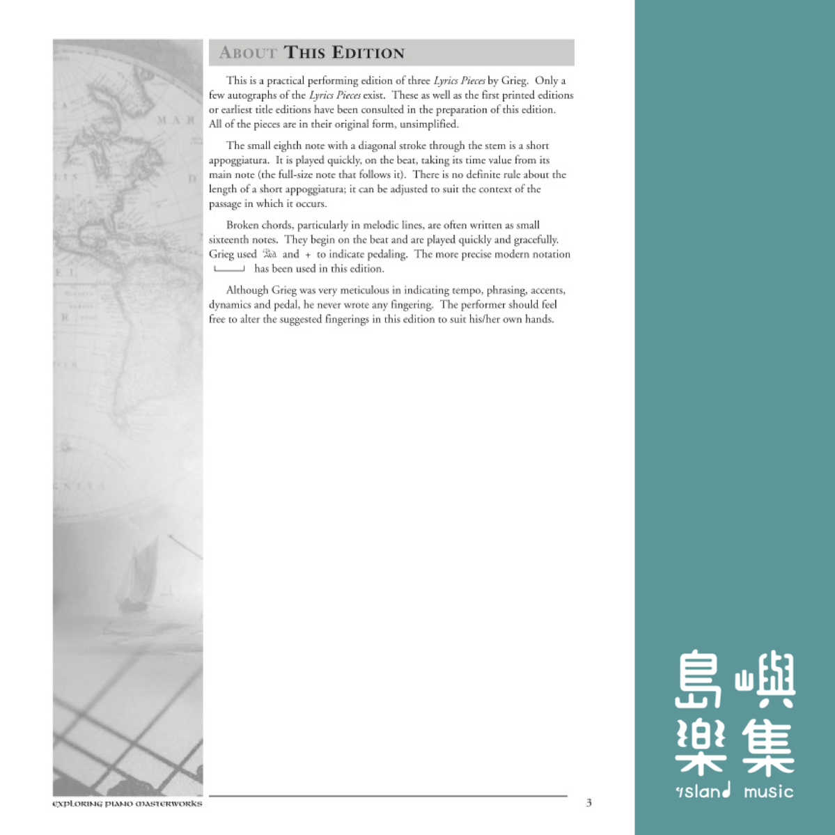 Exploring Piano Masterworks: Lyric Pieces (3 Selections)