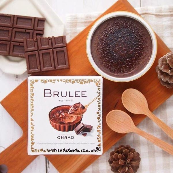 日本Creme brulee 焦糖布甸雪糕(朱古力)