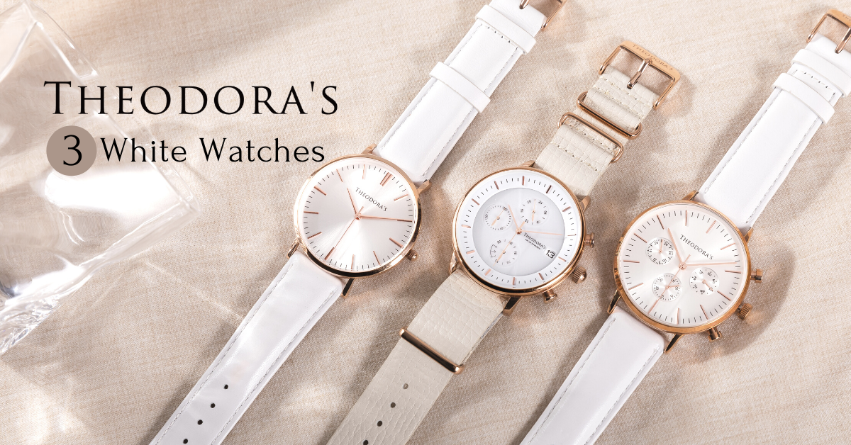 Theodora's, watches, 秋冬, 流行, 手錶, 熱門, 白色