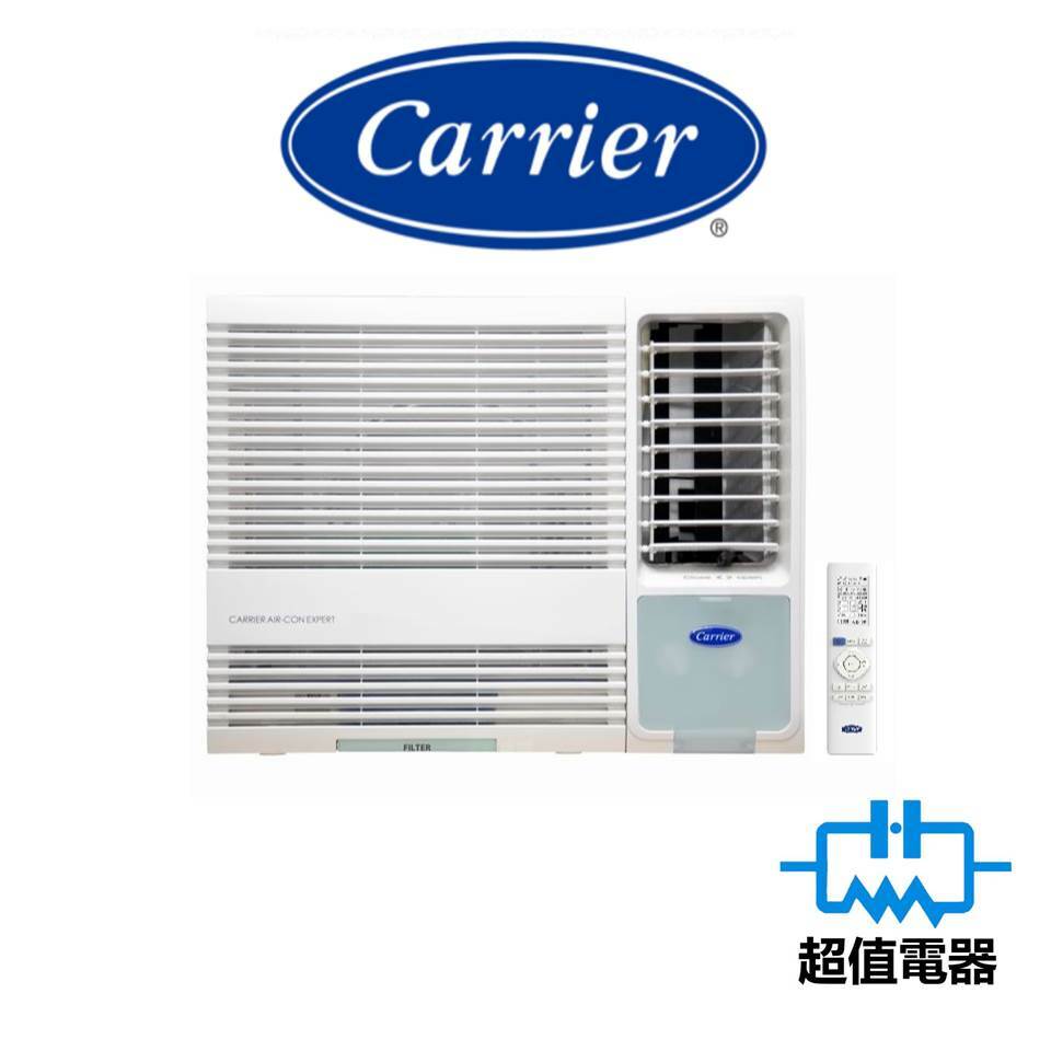 Carrier 開利 CHK07EAVX 3/4匹 變頻淨冷窗口機 (附遙控)