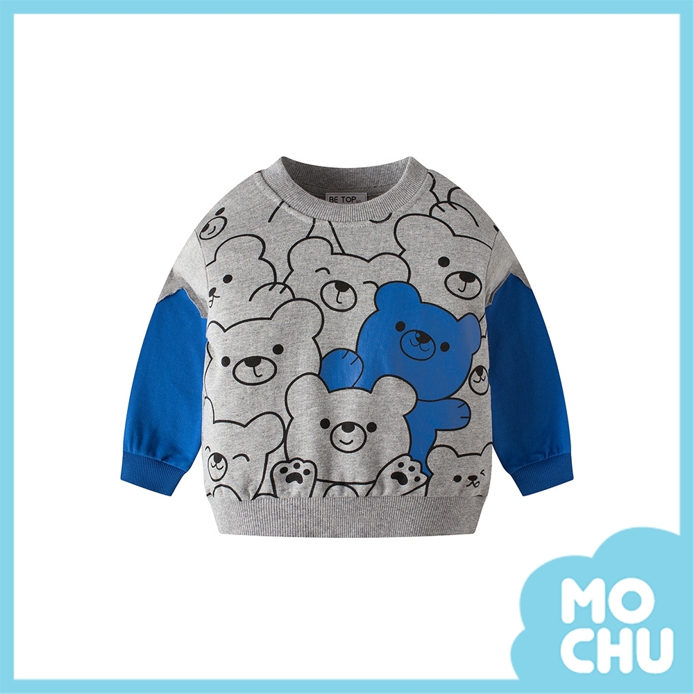 微笑熊熊圓領衛衣(兩色)