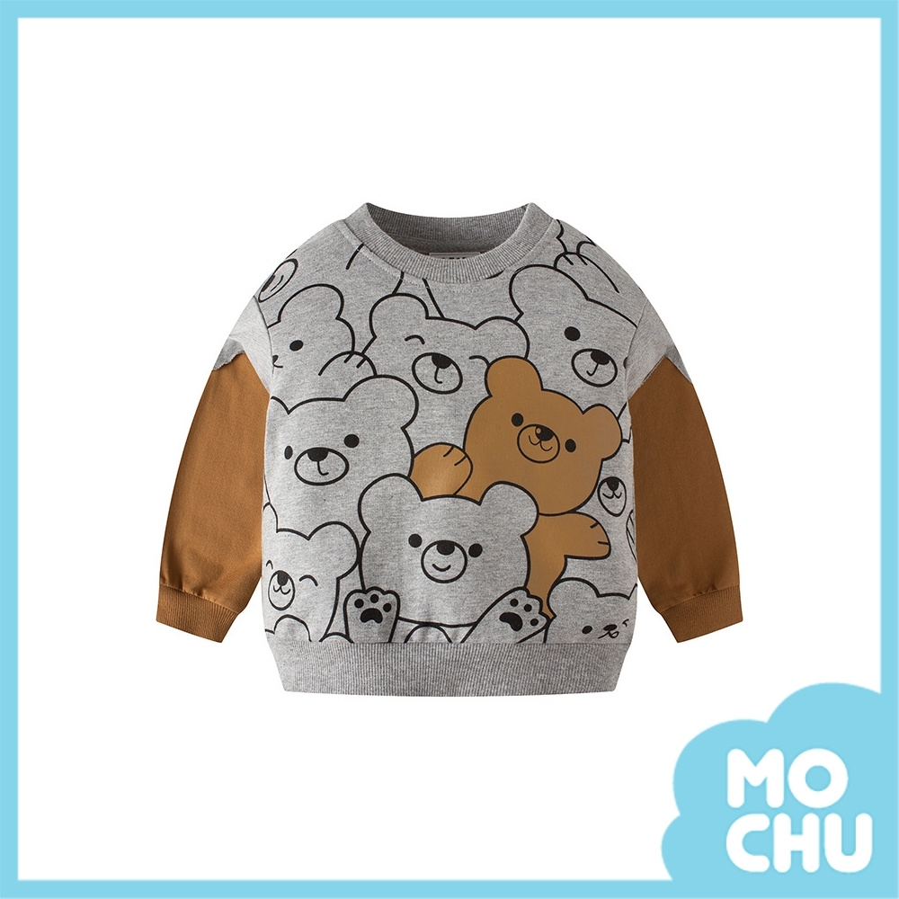 微笑熊熊圓領衛衣(兩色)