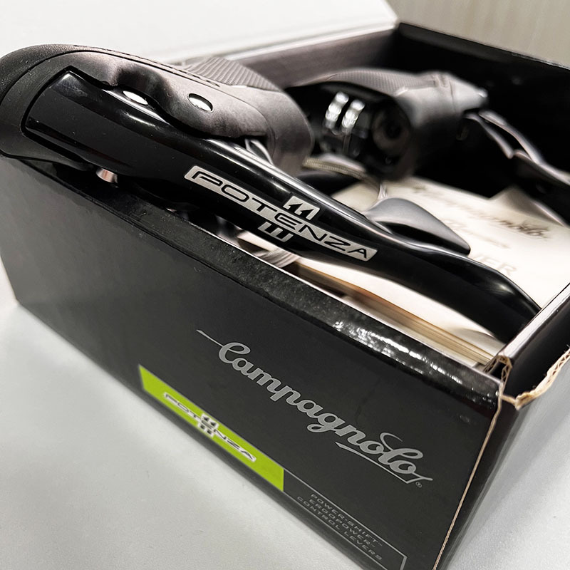 Campagnolo Potenza Ergo-Power シフター Campagnolo Potenza Ergopower Shifter Set, 11 Speed, Silver