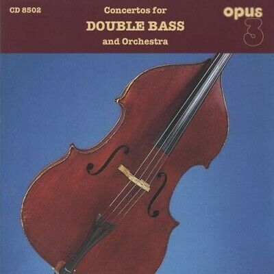 Thorvald Fredin & the Oskarshamn Ensemble : Concertos for Double Bass and Orchestra CD OPUS3