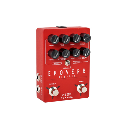 Flamma Flamma Innovation FS22 Ekoverb Delay + Reverb 延遲 殘響 效果器 第 2 張圖片｜三峽效果器