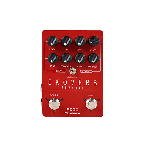 Flamma Flamma Innovation FS22 Ekoverb Delay + Reverb 延遲 殘響 效果器 — 三峽效果器｜YA! 玩音樂