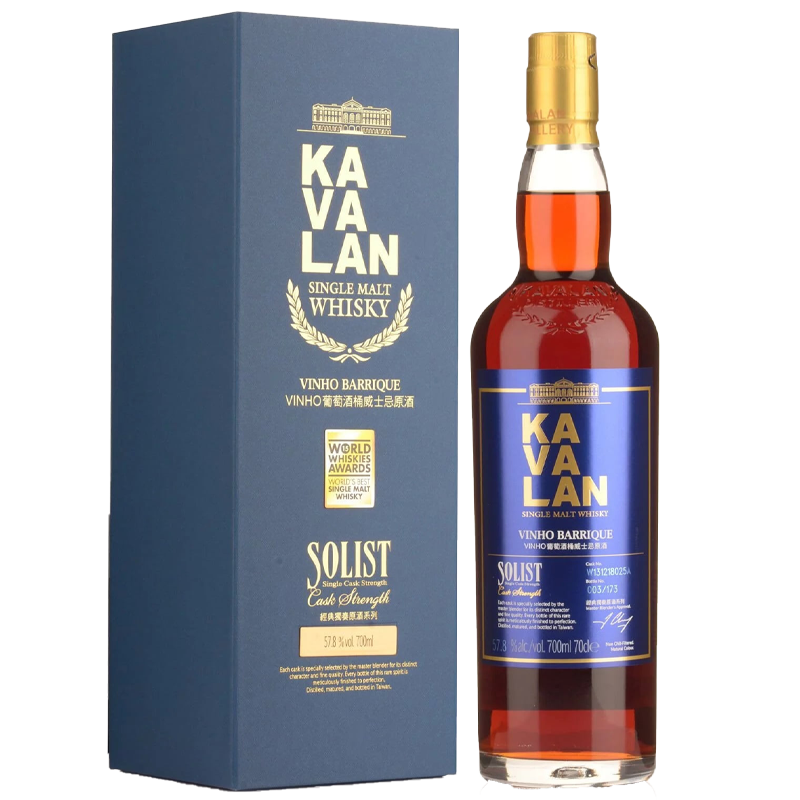 Kavalan Solist Vinho Barrique Single Cask Strength (70cl)
