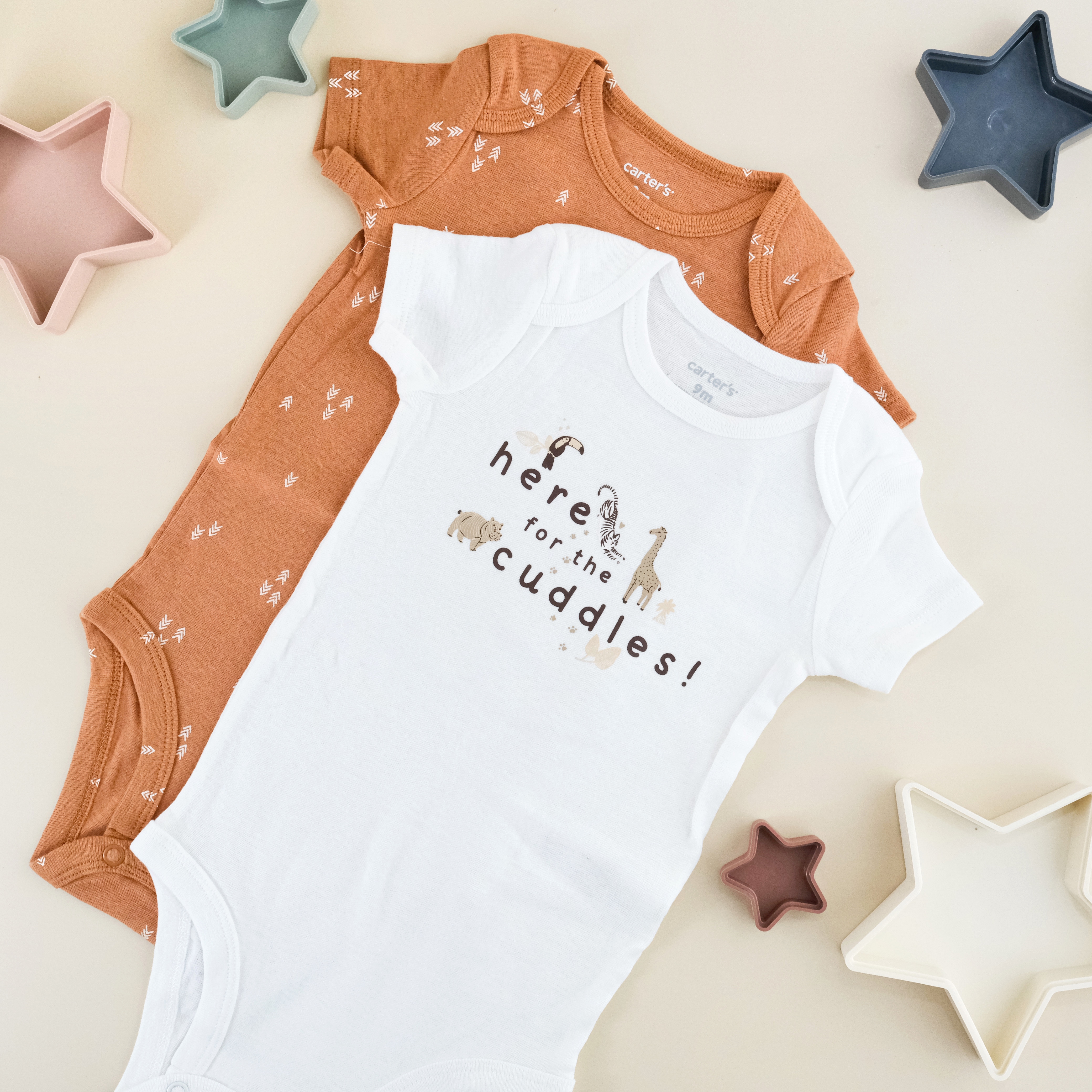 短袖包屁衫（尺碼：9個月）