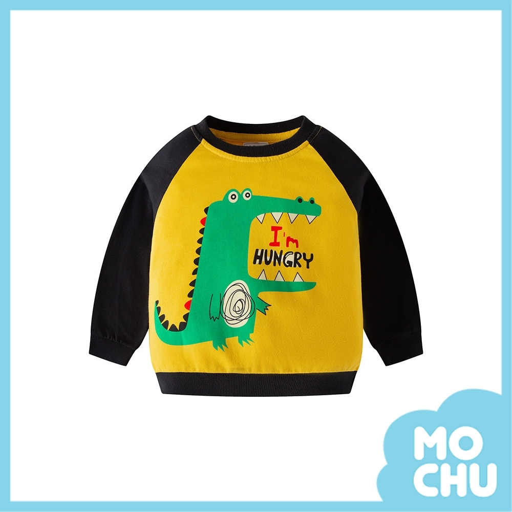 恐龍肚子餓拼色衛衣(兩色)