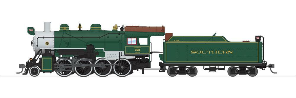 BLI 7336 HO規 2-8-0, SOU 722 數位音效冒煙蒸汽車.同步冒煙