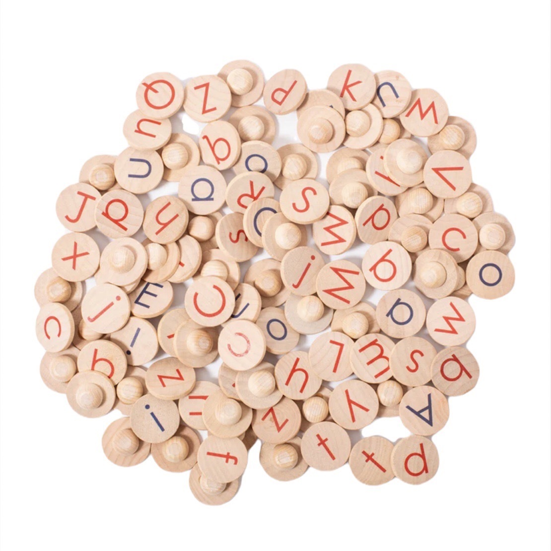 蒙特梭利母子音硬幣組 (不含底板)