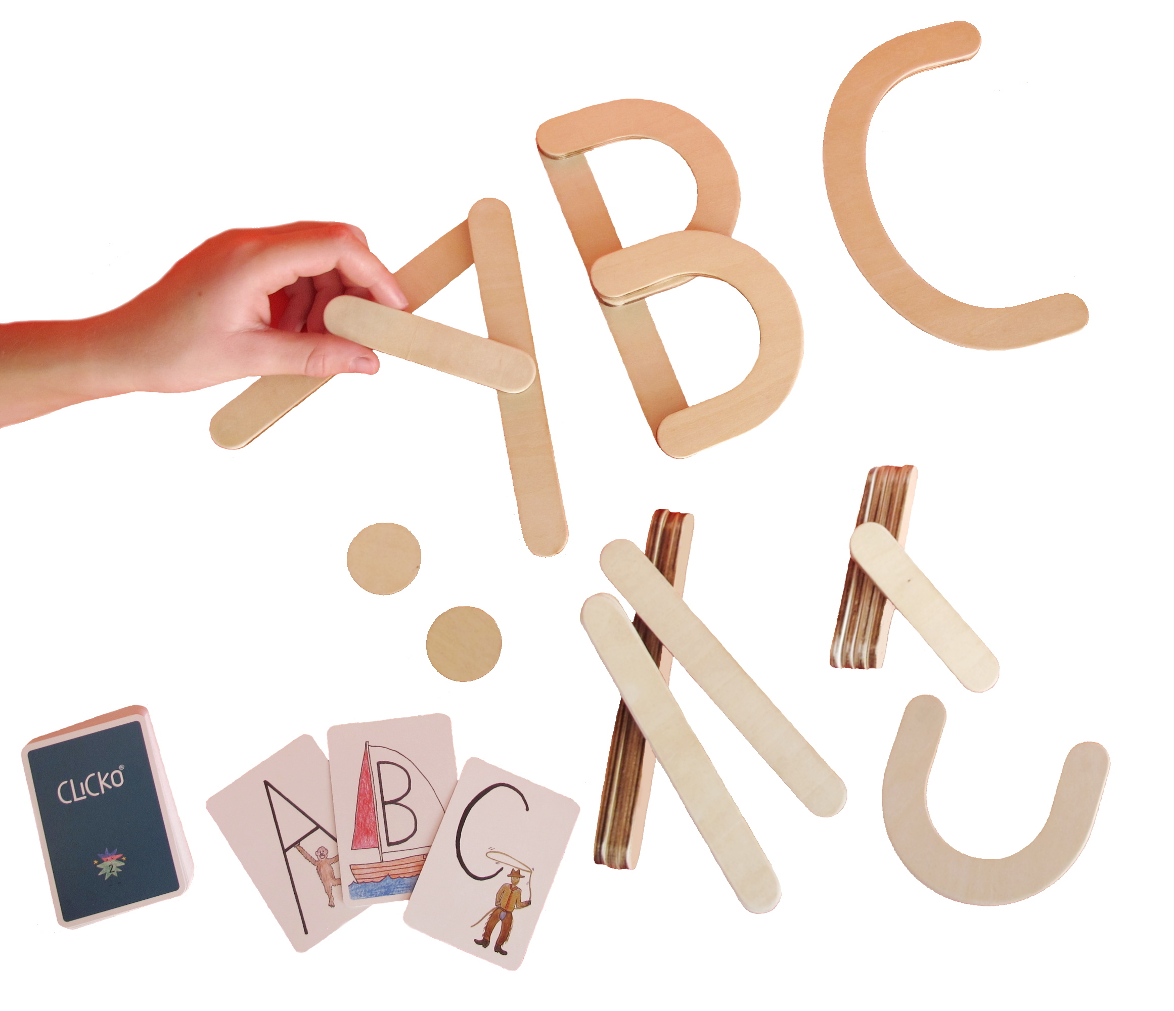 磁吸式學習字母