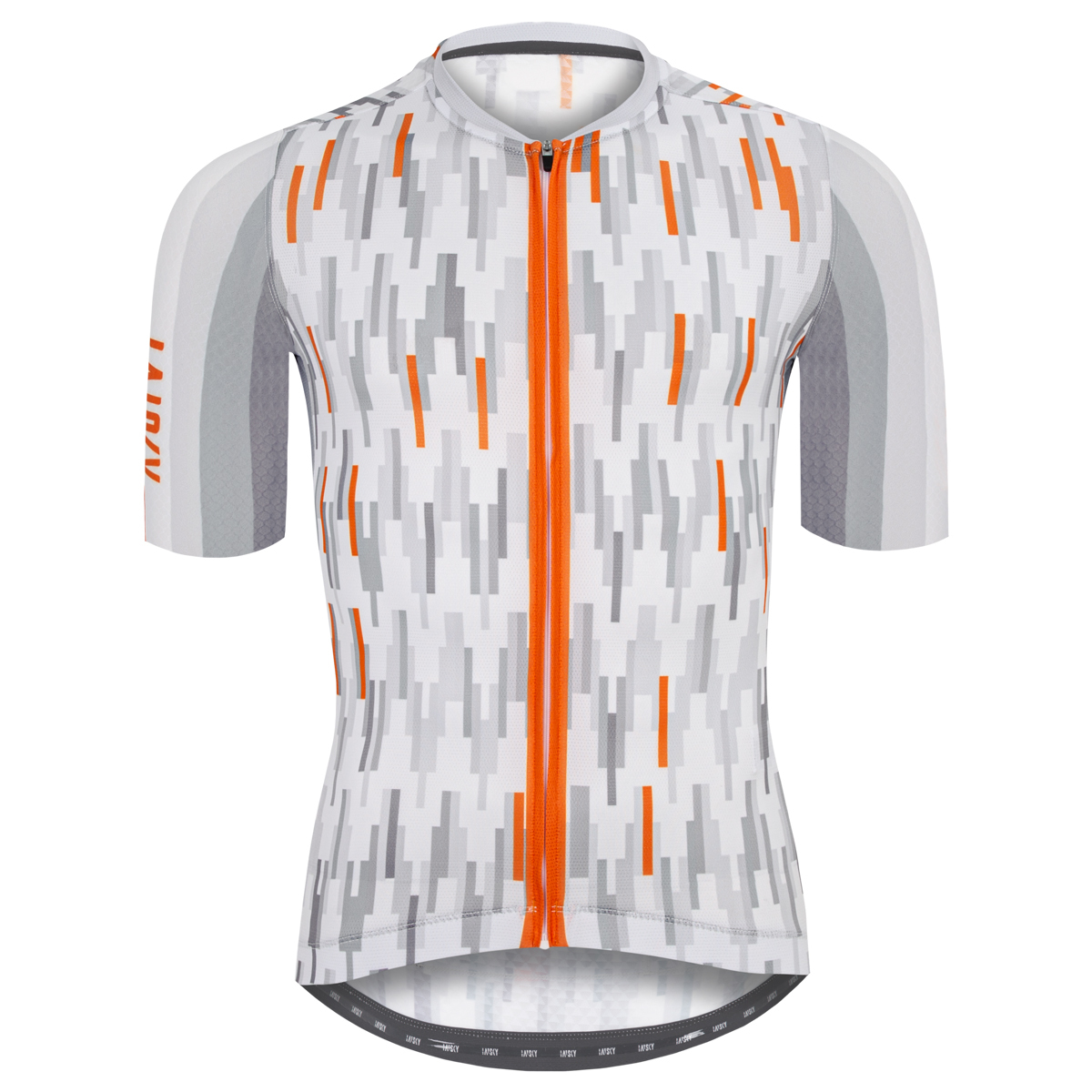 男款空力短車衣 條碼 白