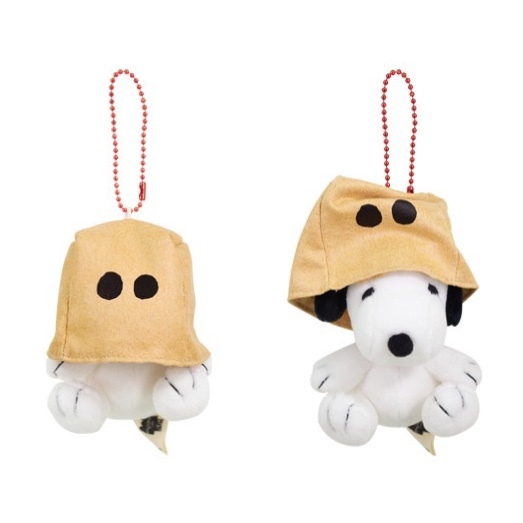 現貨┃Snoopy Peanuts 紙袋蒙面 史努比 查理 歐拉夫 糊塗塔克 吊飾 娃娃