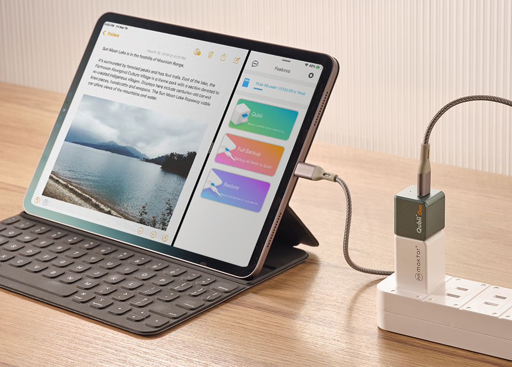 支援ipad pro充電備份