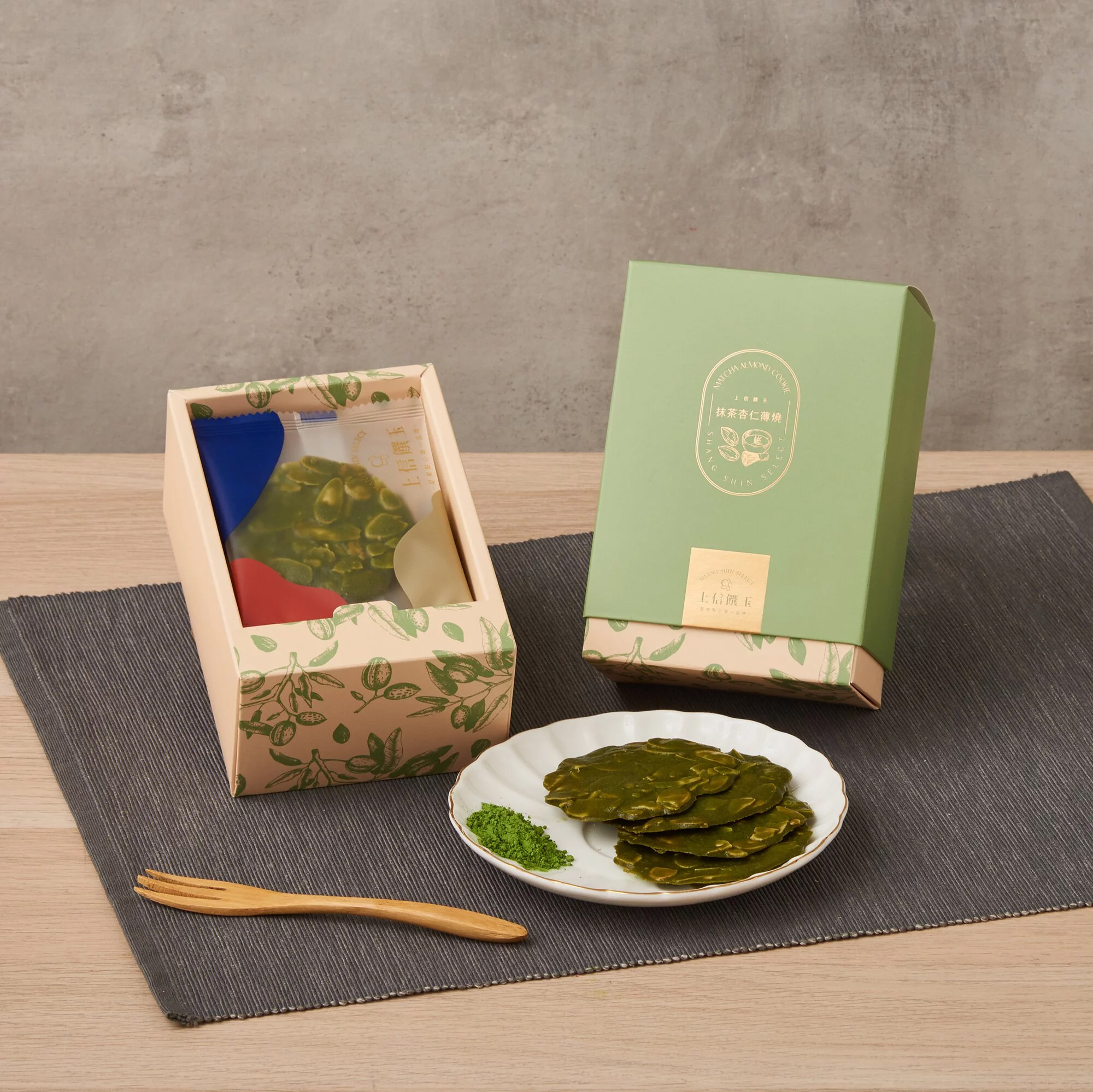 【上信饌玉】抹茶薄燒 (8片入)