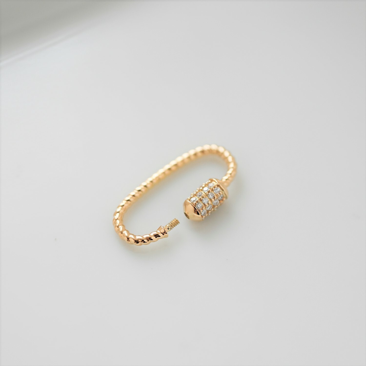 18K Multi-use diamond buckle