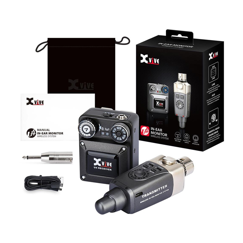 Xvive U4 Wireless IEM System 入耳式無線監聽傳輸介面