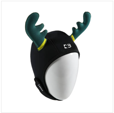 ▲現貨 Bestdive 卡通造型頭套 鹿角