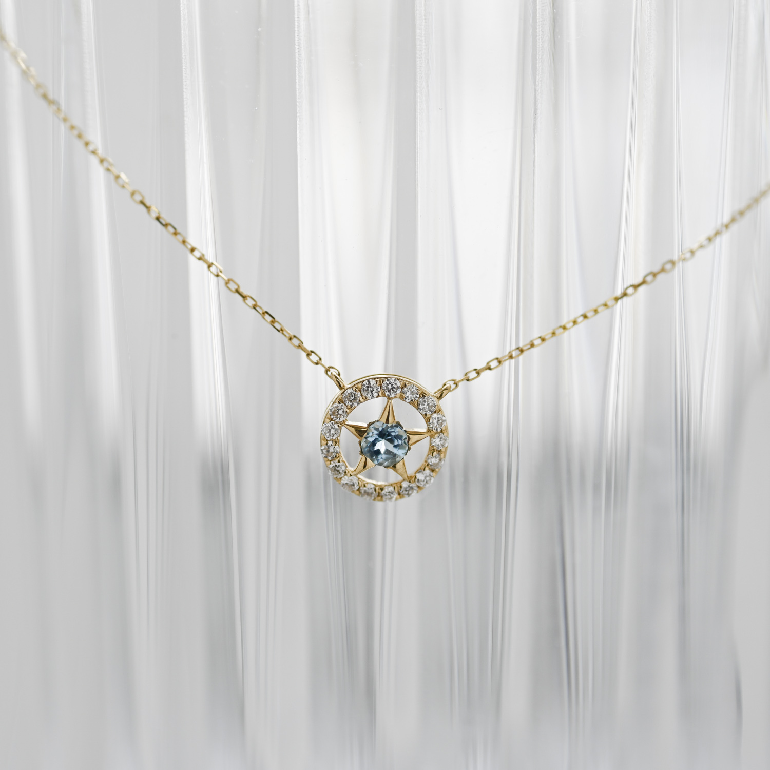 18K Star By you Birthstone Necklace