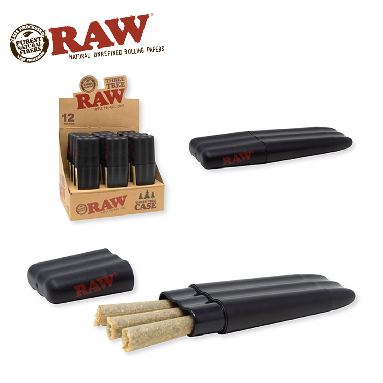 🇪🇸RAW -Three Tree Triple Pre-Rolled Case 預捲防水收納盒