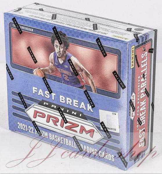 NBA 2021-22 Panini Prizm FAST BREAK 快攻版系列籃球卡卡盒( 每 