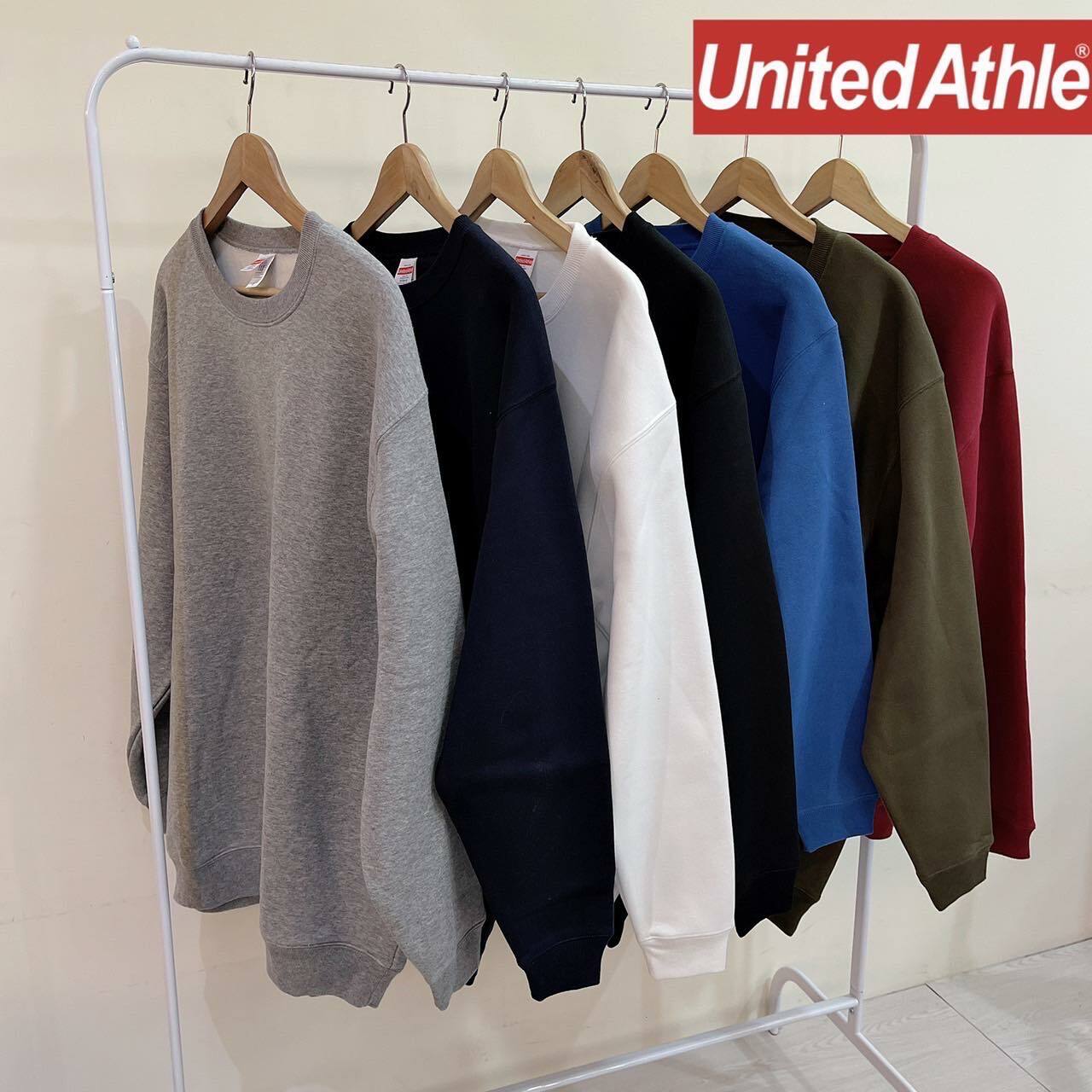 【一件免運】+【送小樹香片】日本United Athle 10.0oz【內刷毛】T/C 圓領大學T恤 大學T 厚磅 內鋪棉 UA5928｜3592801