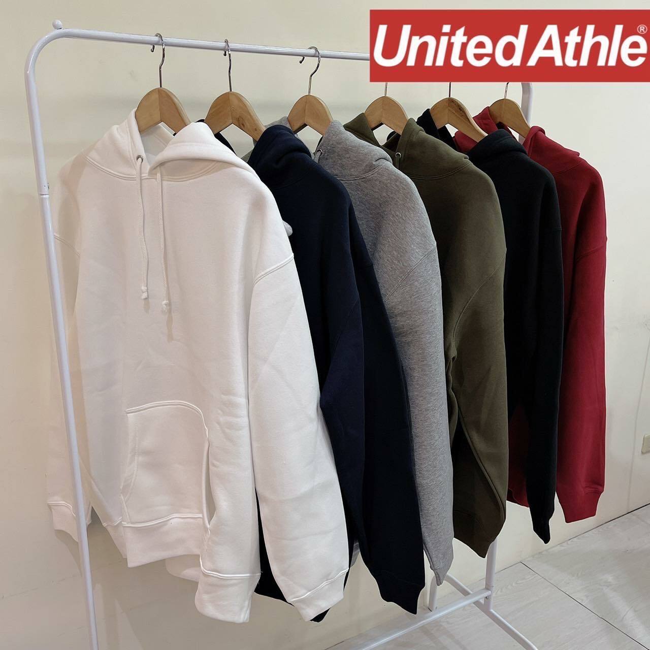 【一件免運】+【送小樹香片】日本United Athle 10.0oz【內刷毛】T/C 連帽T恤 帽T 素色 UA5618｜3561801