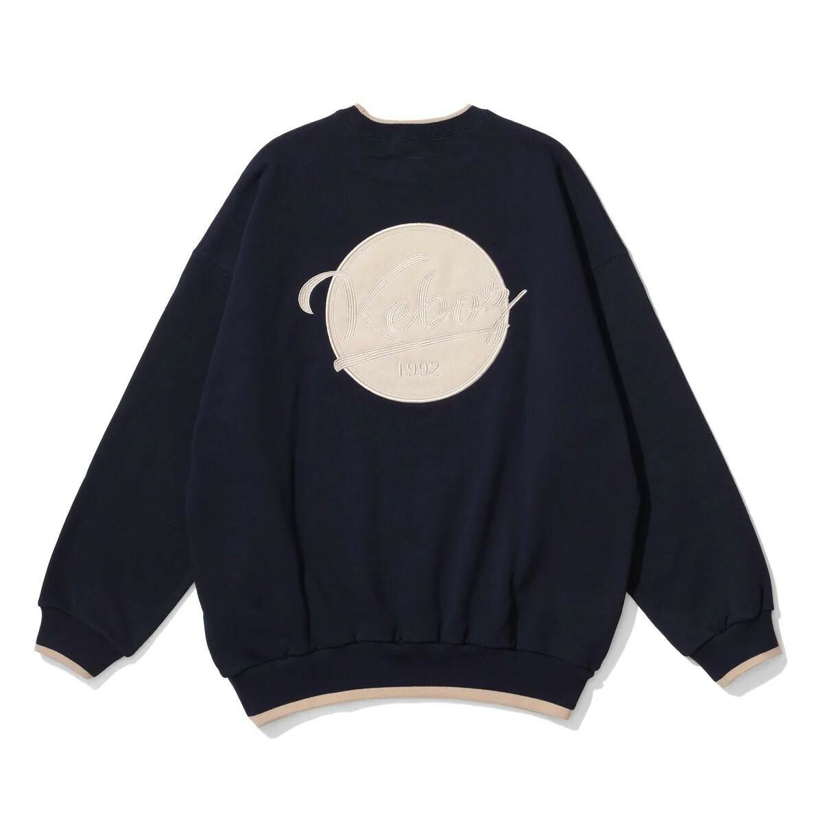 KEBOZ トレーナー BB LOGO SWEAT CREWNECK GRAY - トップス