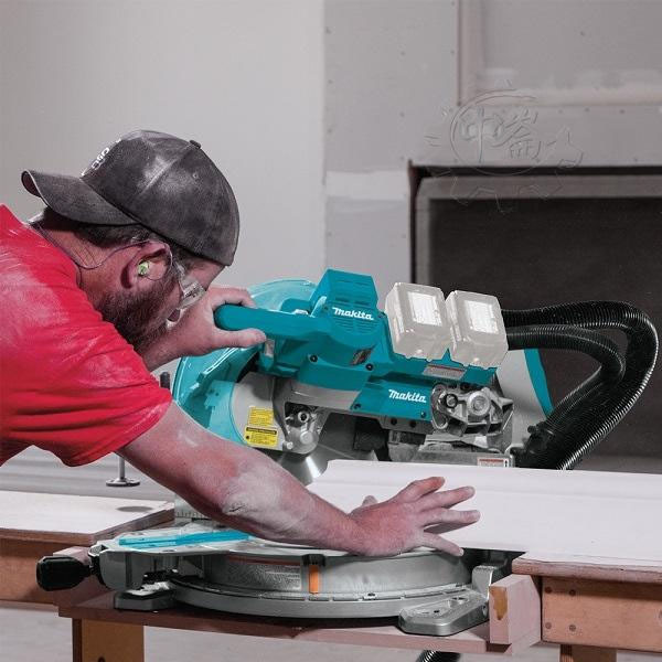 ＊中崙五金【附發票】(來電/來店優惠) 牧田 36V 10吋 無刷角度切斷機 集塵式 DLS111Z 無線啓動吸塵器功能