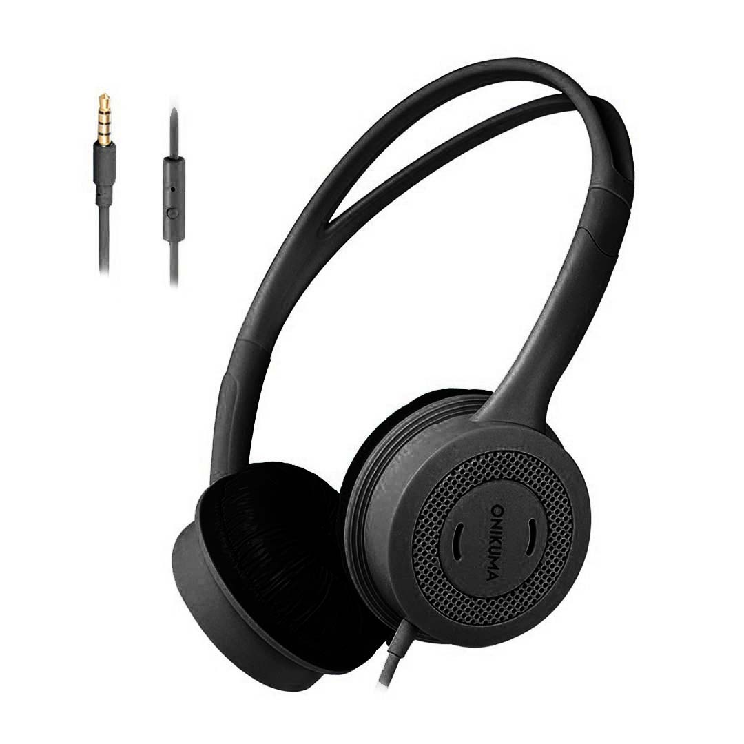 ONIKUMA - HS-M100 多功能立體聲耳機 手機/平板/電腦/ PS4 / Switch / X-Box/ 單插/雙插都啱用 (香港行貨 一年保養)