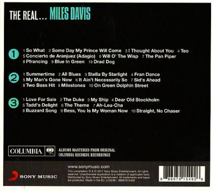 MILES DAVIS - THE REAL...MILES DAVIS: THE ULTIMATE MILES DAVIS COLLECTION 3CD