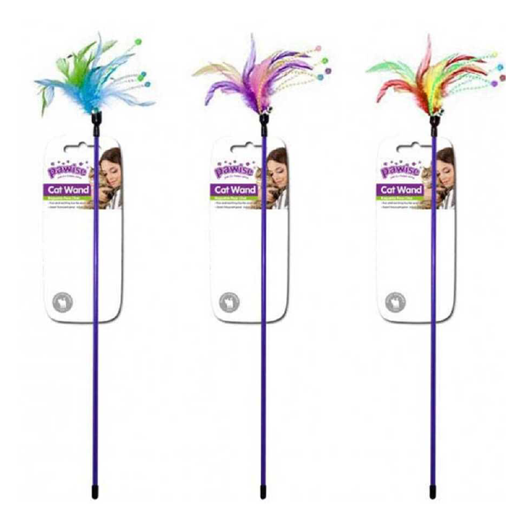 Pawise⎜ 幼彩貓棒 (藍綠色/紫粉色/黃紅色)（No.28262)