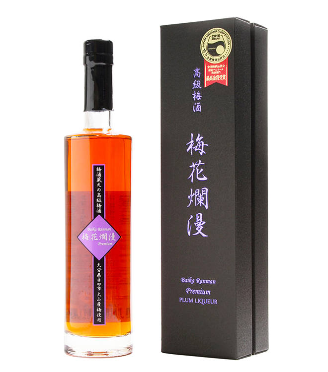 Oyama High Quality Plum Liquor Plum Blossom Premium 500mL