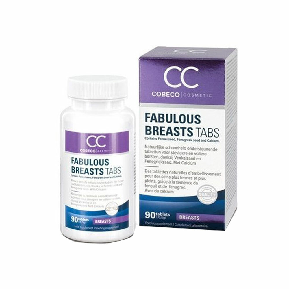 【全新批次】荷蘭Cobeco CC Fabulous Breast Tabs 豐胸丸（90粒）