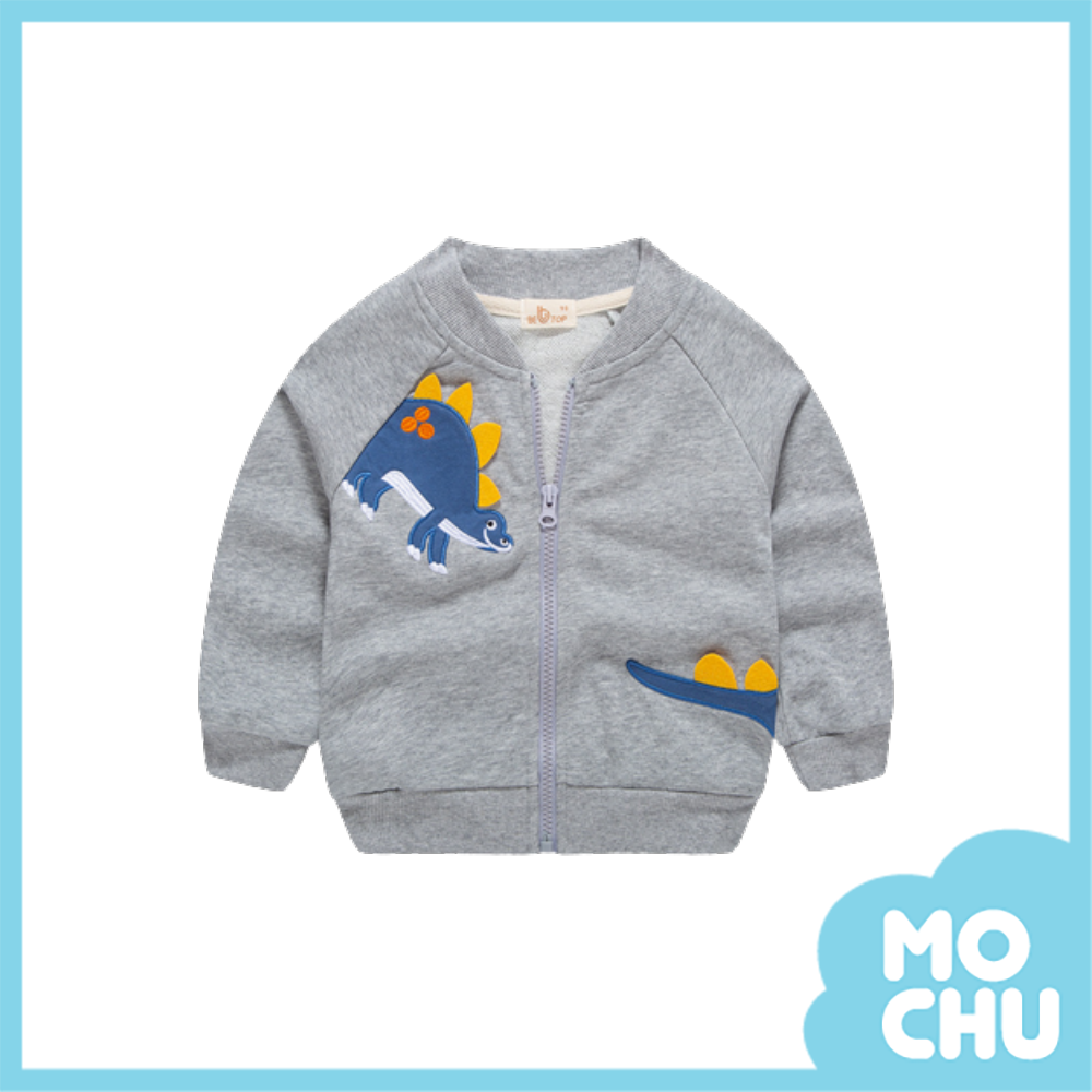 恐龍拉鍊棒球外套(兩色)